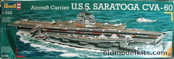 Revell 1/542 USS Saratoga CV-60, 05089 plastic model kit